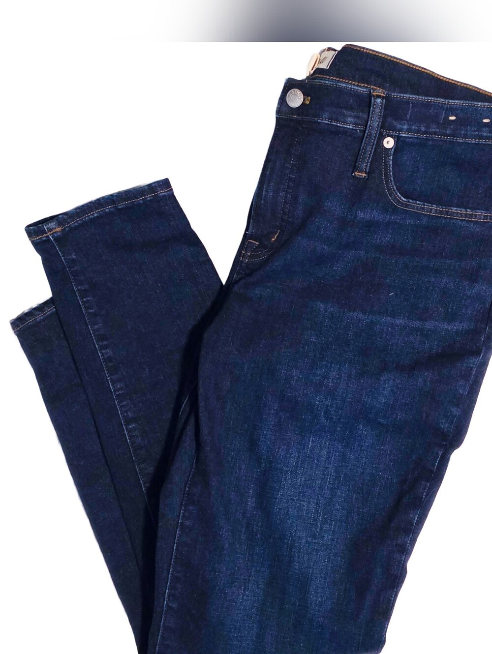 Madewell - Women's 8" Skinny Dark Blue Jeans